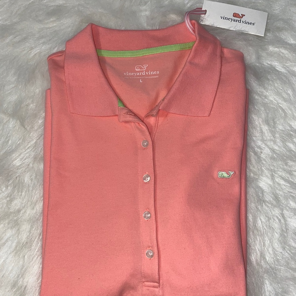 Vineyard Vines Womans Short Sleeve Polo
